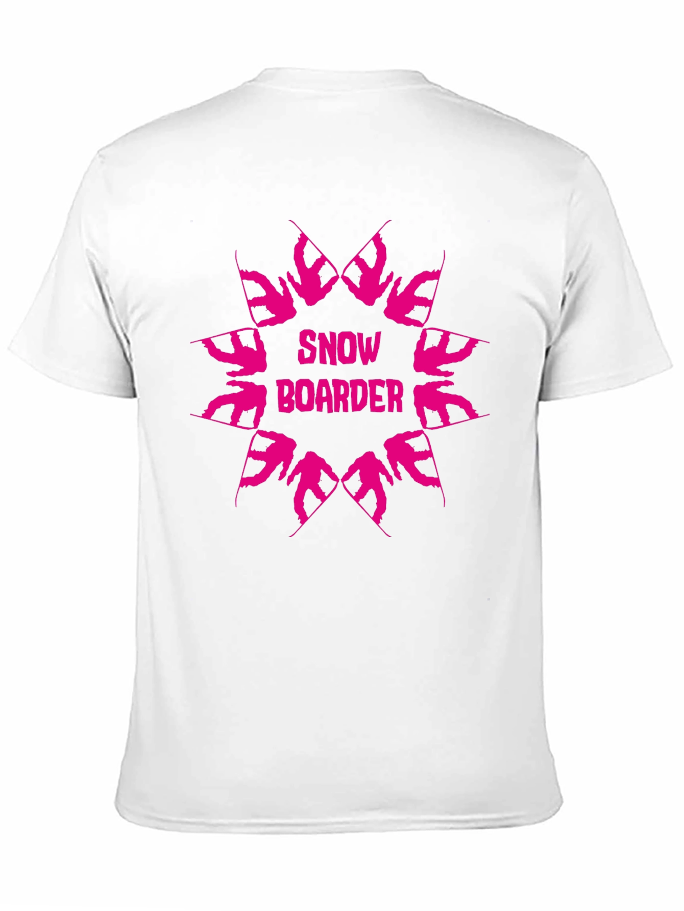 Snowboarder Graphic Black T-Shirt
