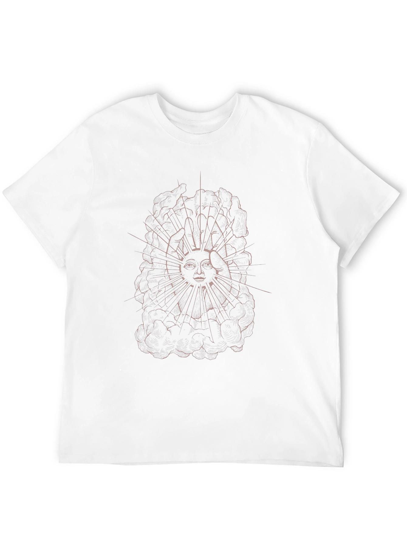 Sun Graphic Black T-Shirt