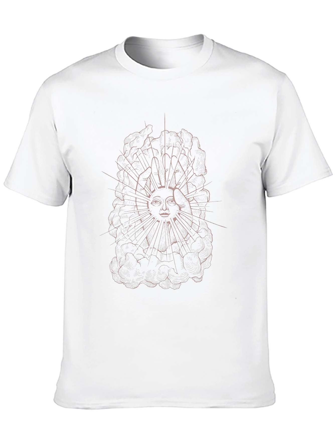 Sun Graphic Black T-Shirt