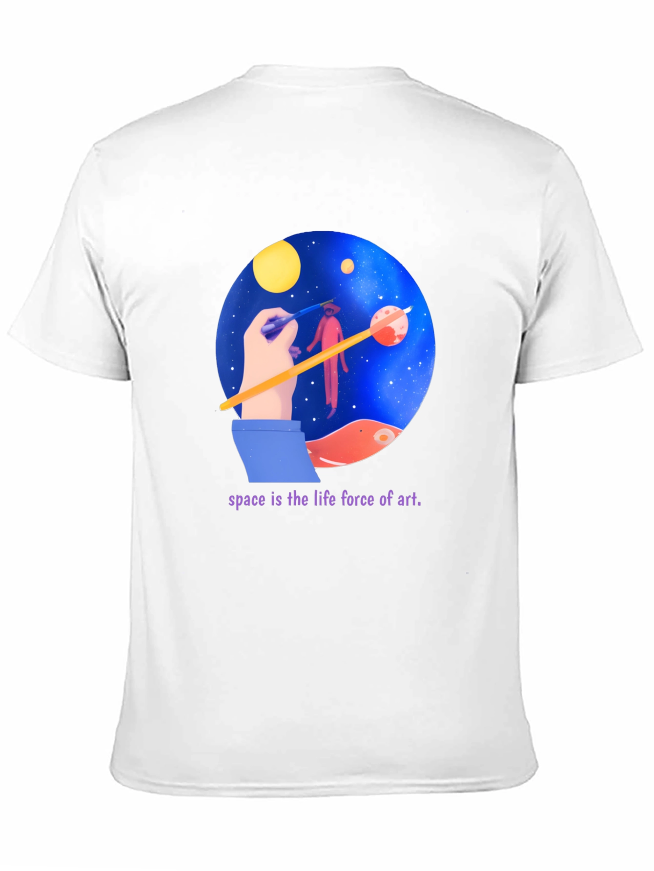 Space is the Life Force of Art T-Shirt