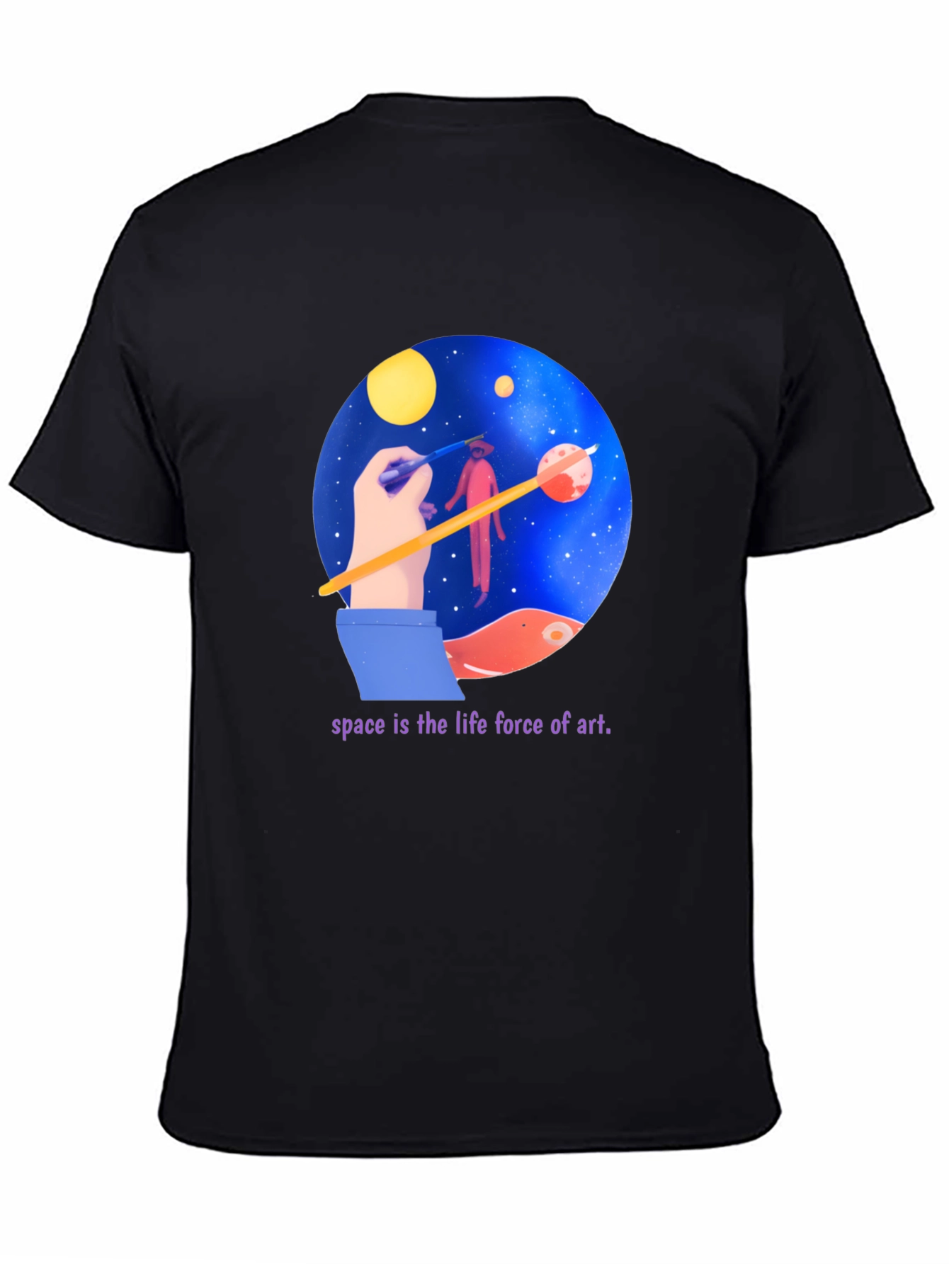 Space is the Life Force of Art T-Shirt
