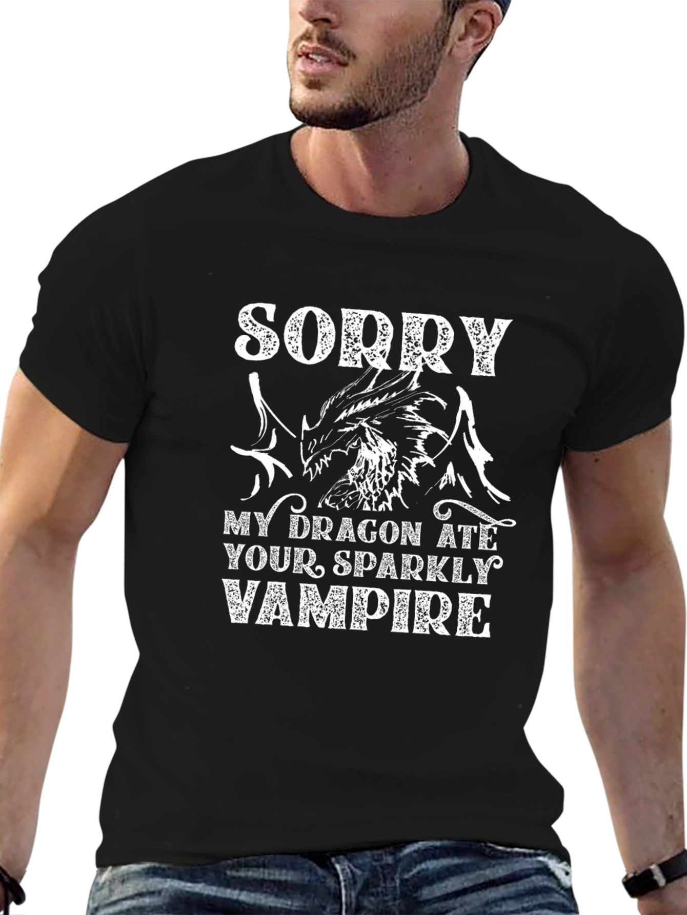 Sorry My Dragon Ate Your Sparkly Vampire T-Shirt