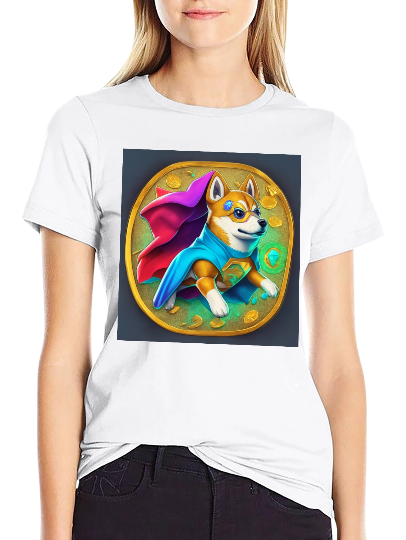 Super Shiba Inu T-Shirt - Hero Doge