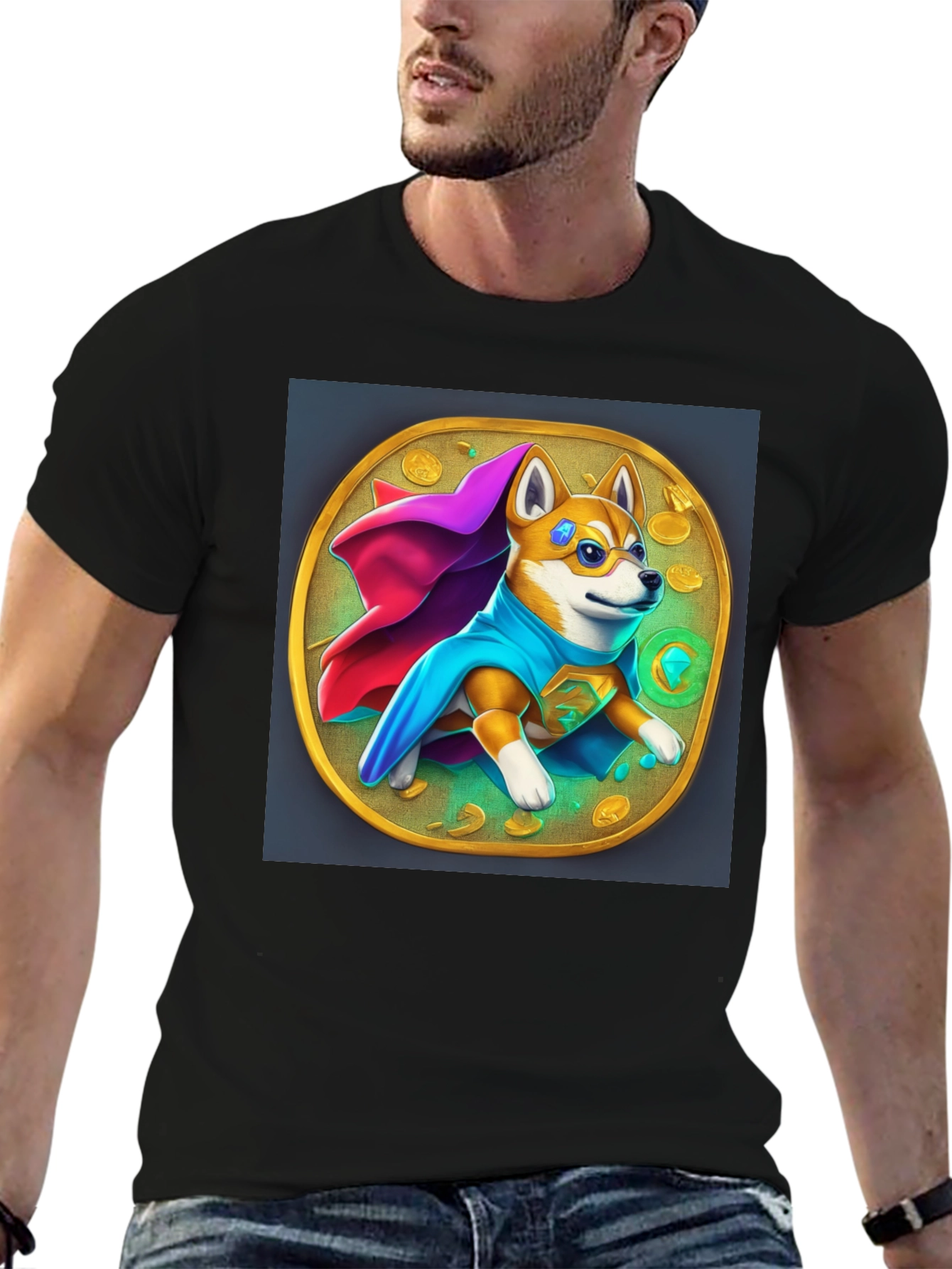 Super Shiba Inu T-Shirt - Hero Doge