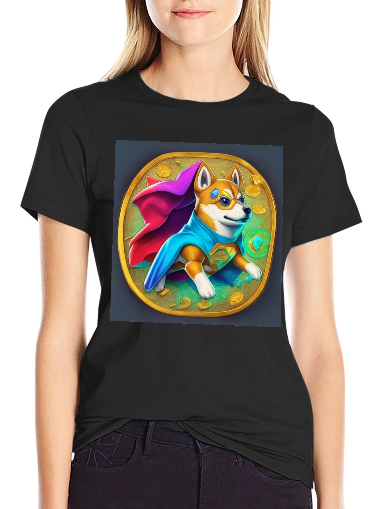 Super Shiba Inu T-Shirt - Hero Doge