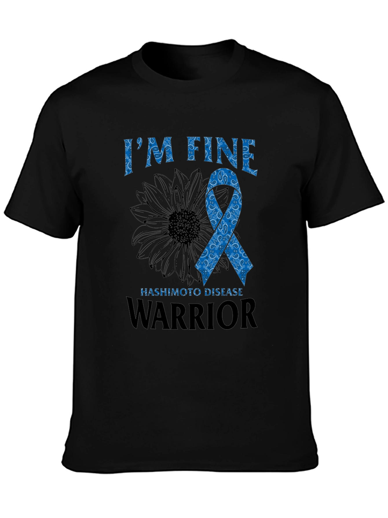 Im Fine Hashimoto Disease Warrior T-Shirt