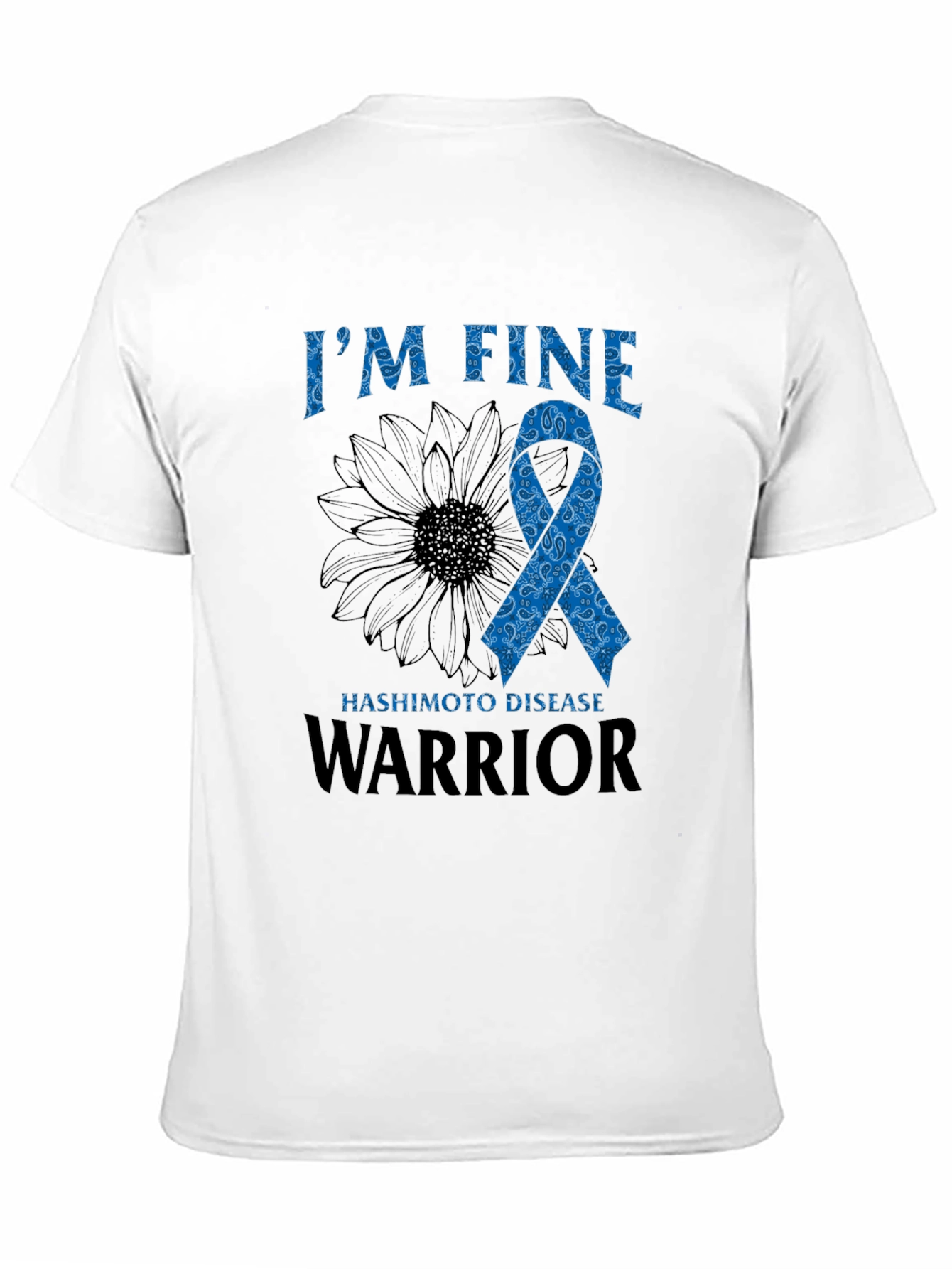Im Fine Hashimoto Disease Warrior T-Shirt