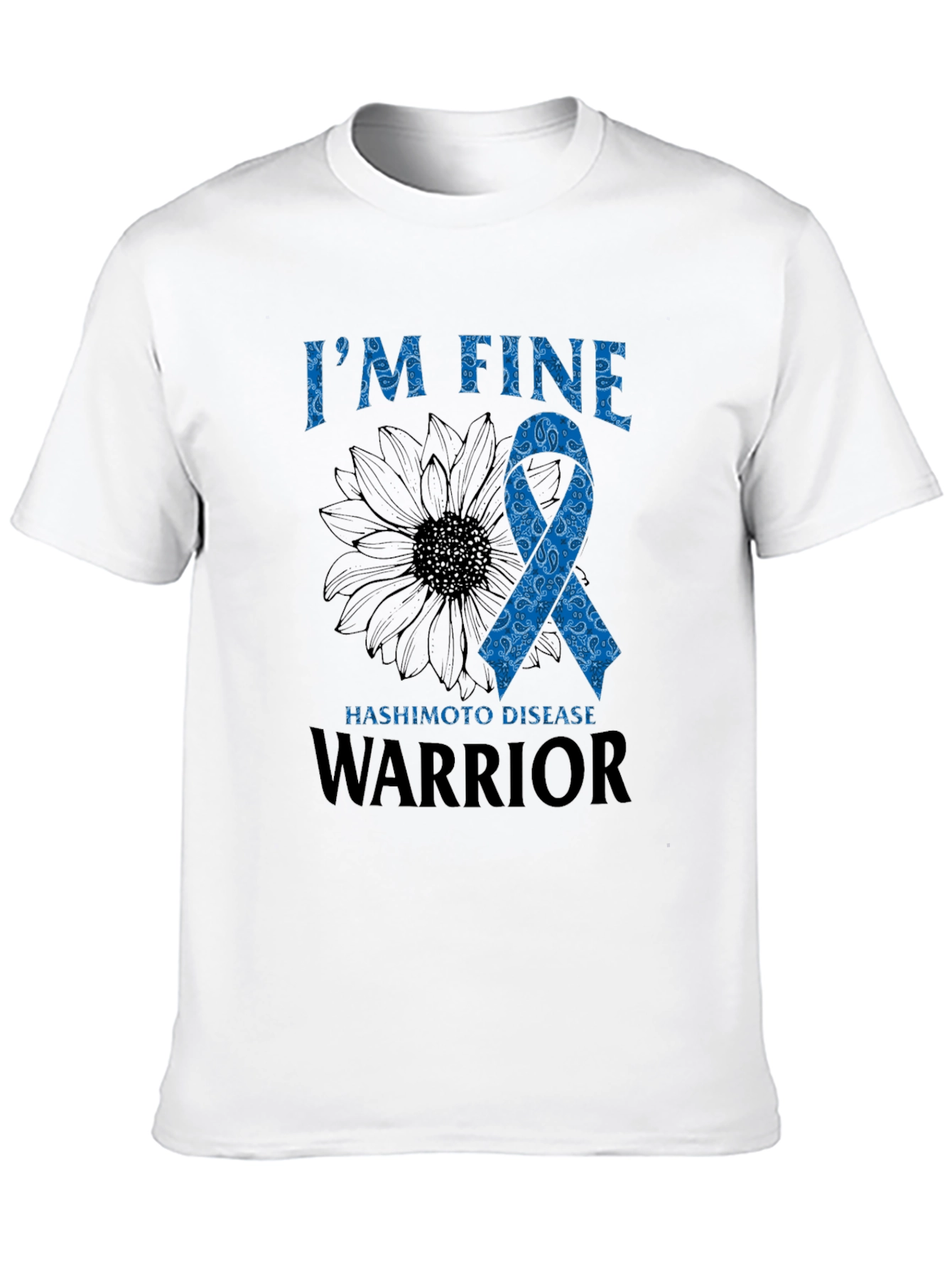 Im Fine Hashimoto Disease Warrior T-Shirt