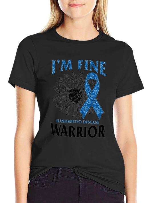 Im Fine Hashimoto Disease Warrior T-Shirt