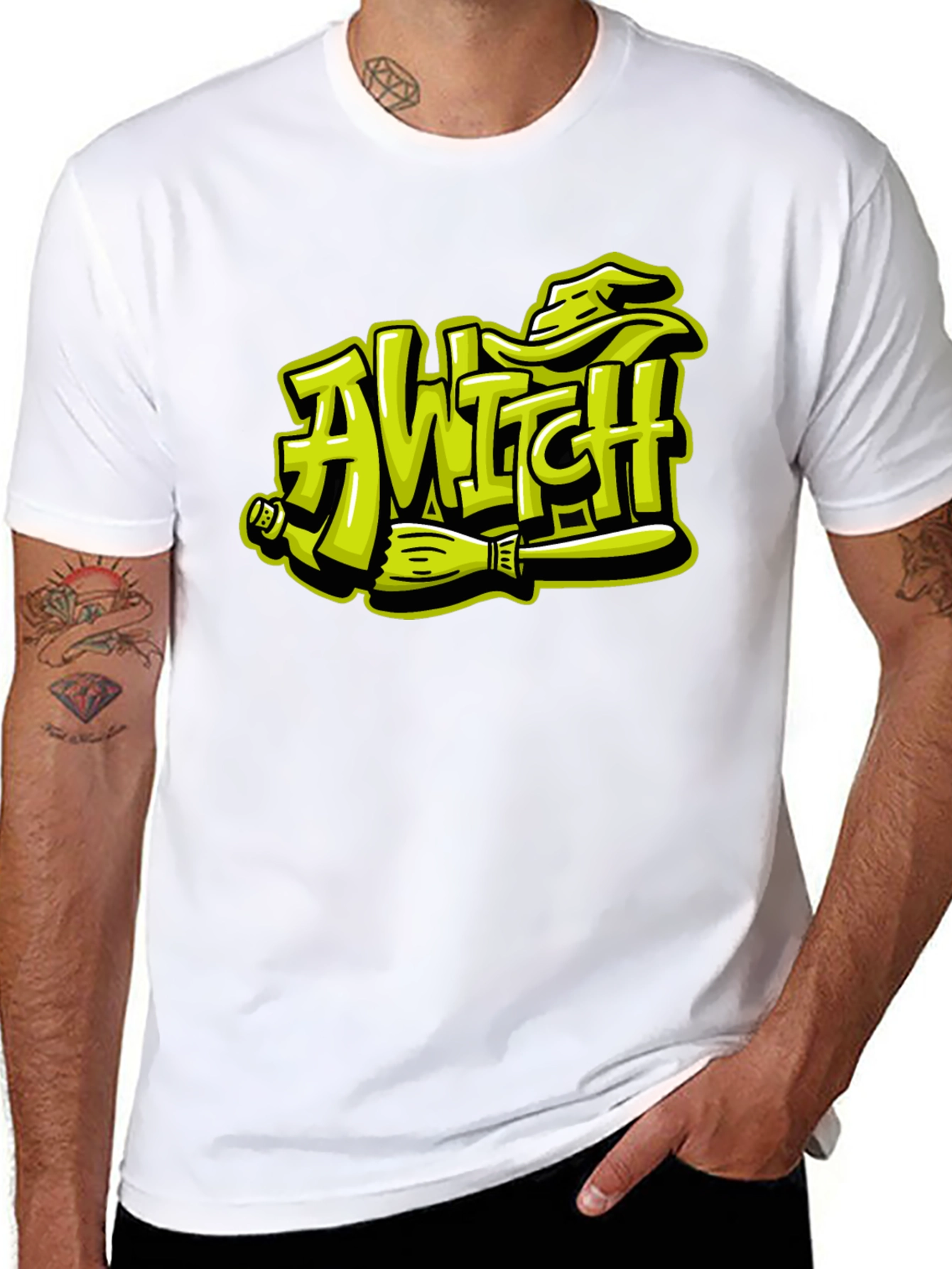 A Witch Halloween T-Shirt Costume Party Tee