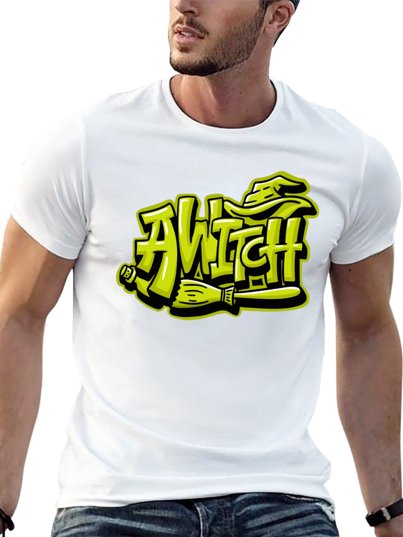 A Witch Halloween T-Shirt Costume Party Tee