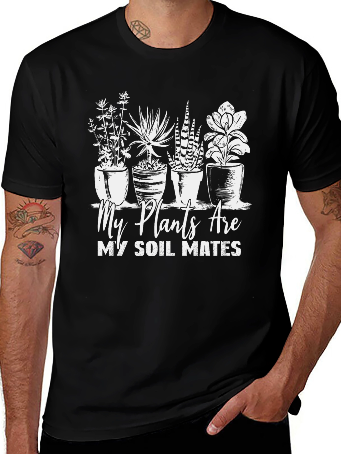 My Plants Are My Soil Mates Graphic Tee