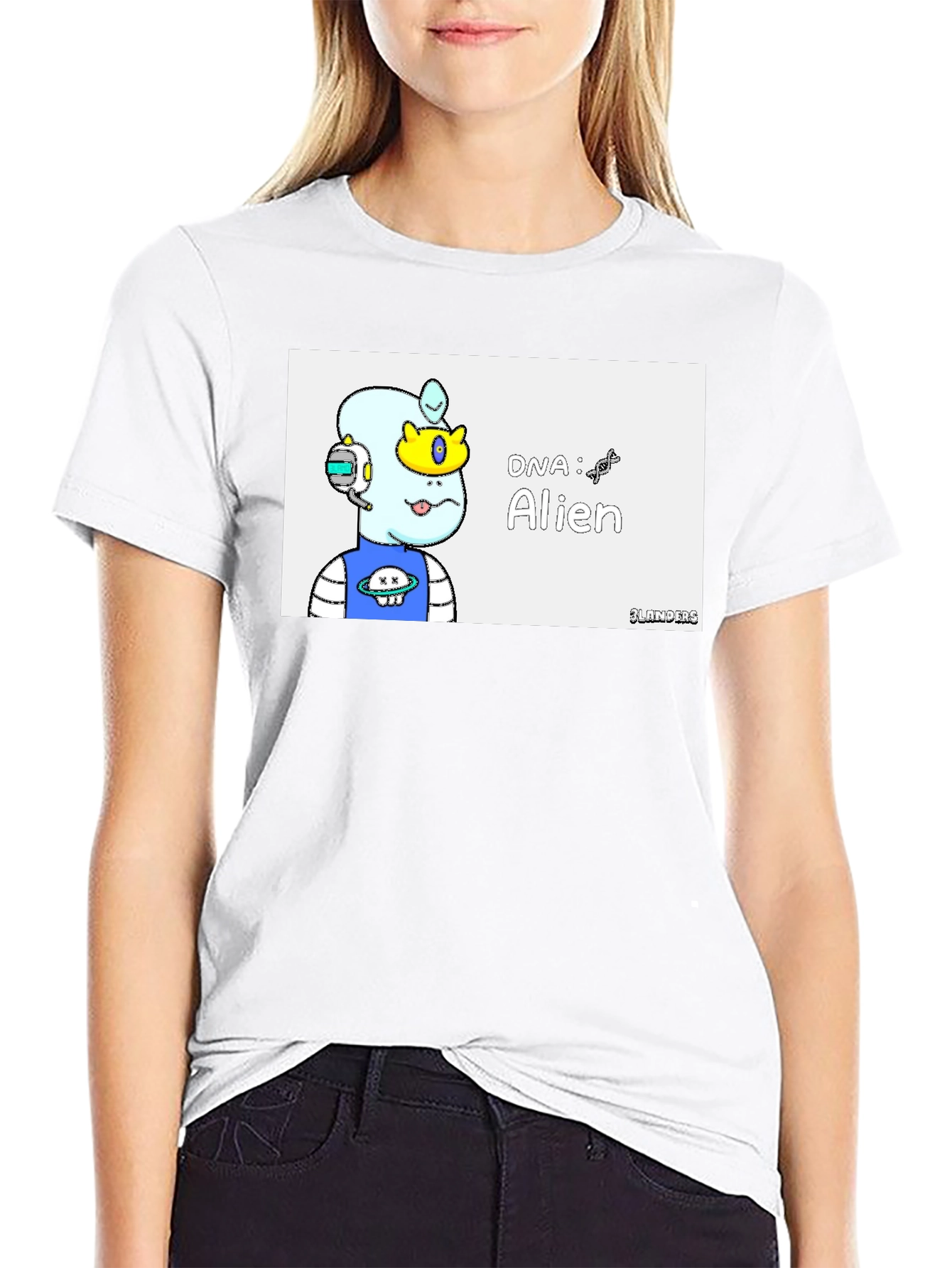 Alien DNA Graphic T-Shirt