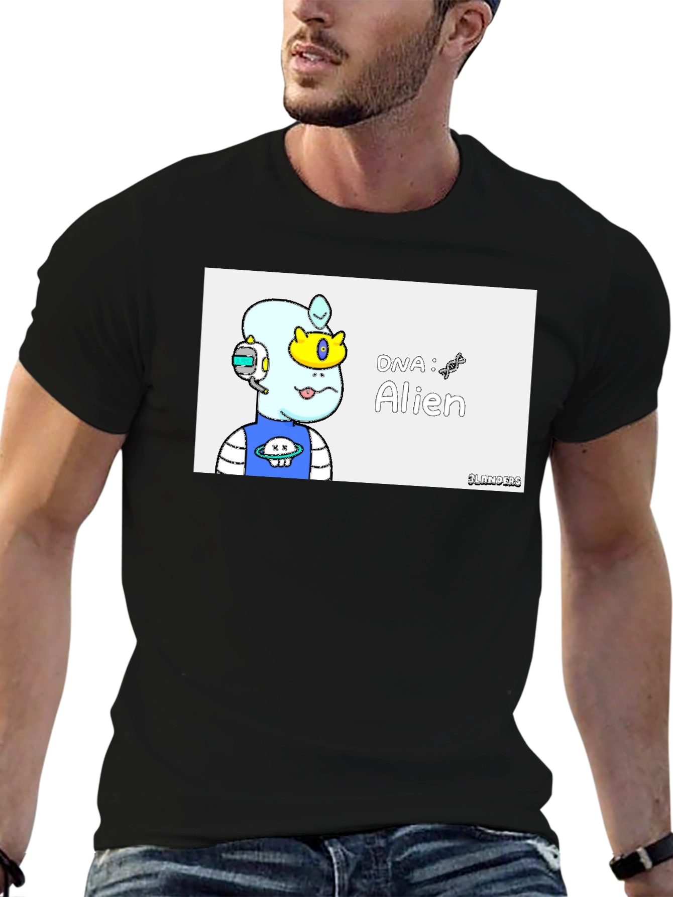 Alien DNA Graphic T-Shirt