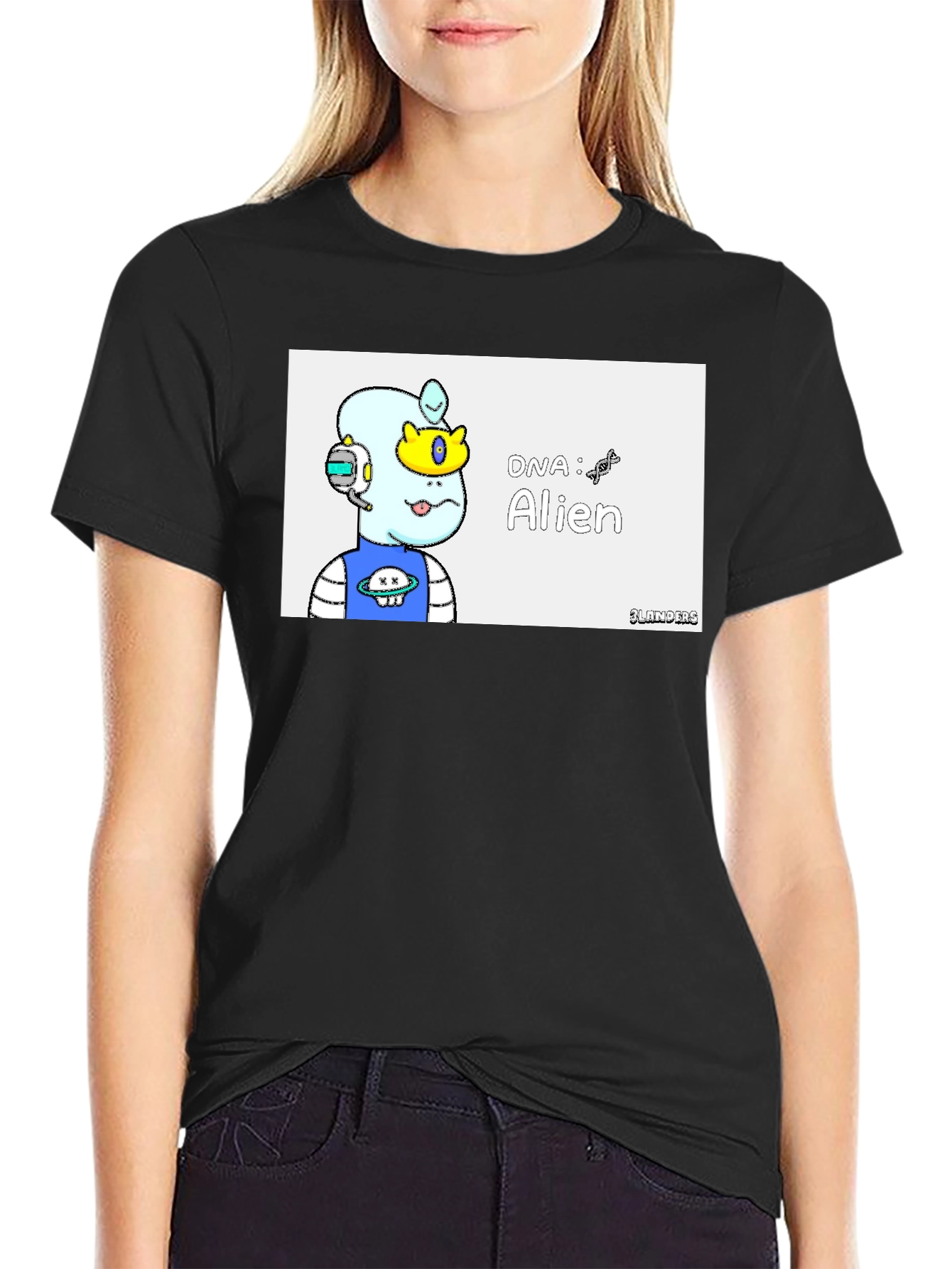 Alien DNA Graphic T-Shirt
