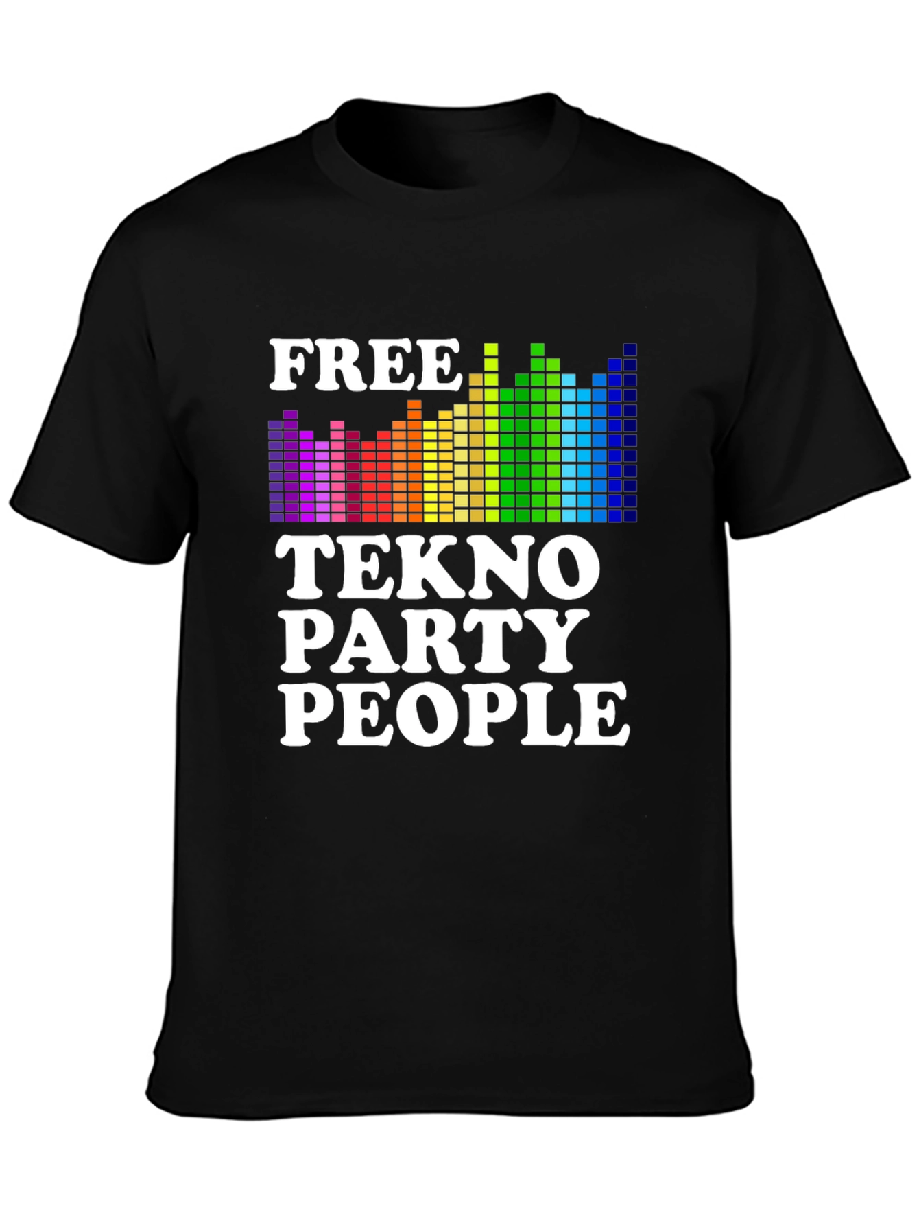 Free Tekno Party People Graphic Tee