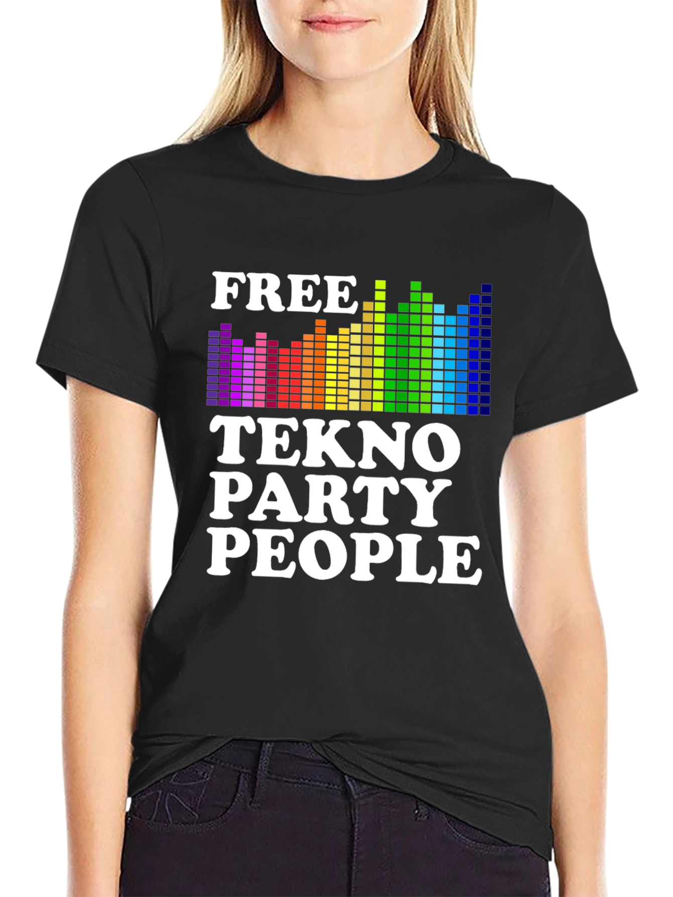 Free Tekno Party People Graphic Tee