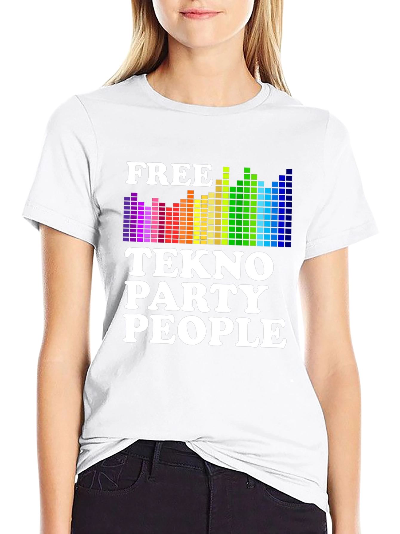 Free Tekno Party People Graphic Tee