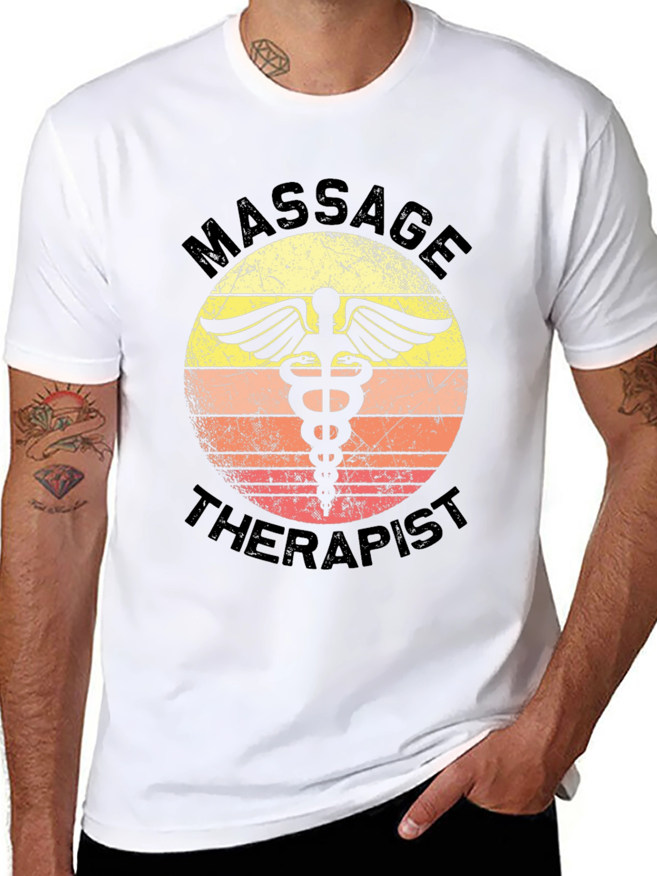 Massage Therapist Graphic Tee