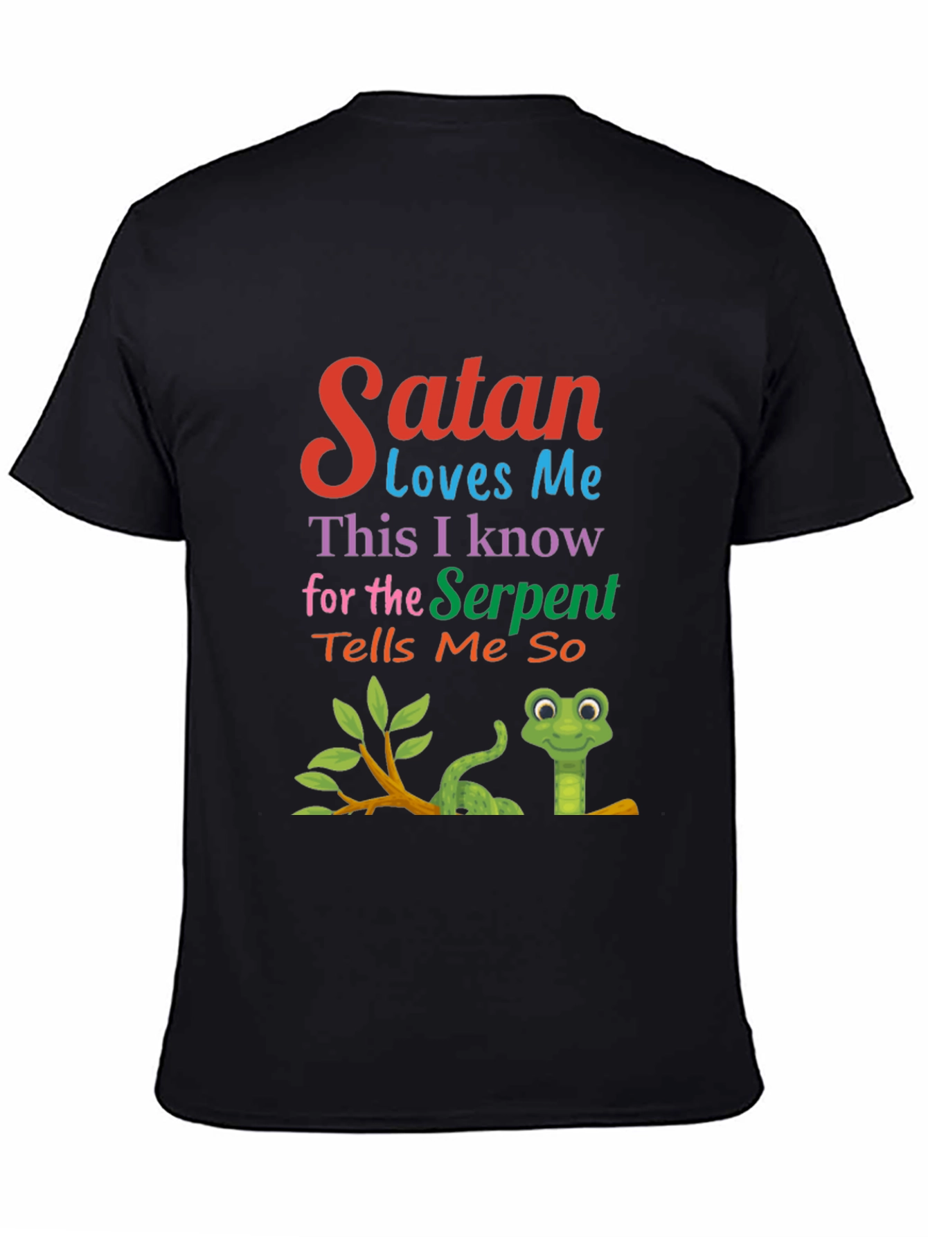 Satan Loves Me Graphic Tee