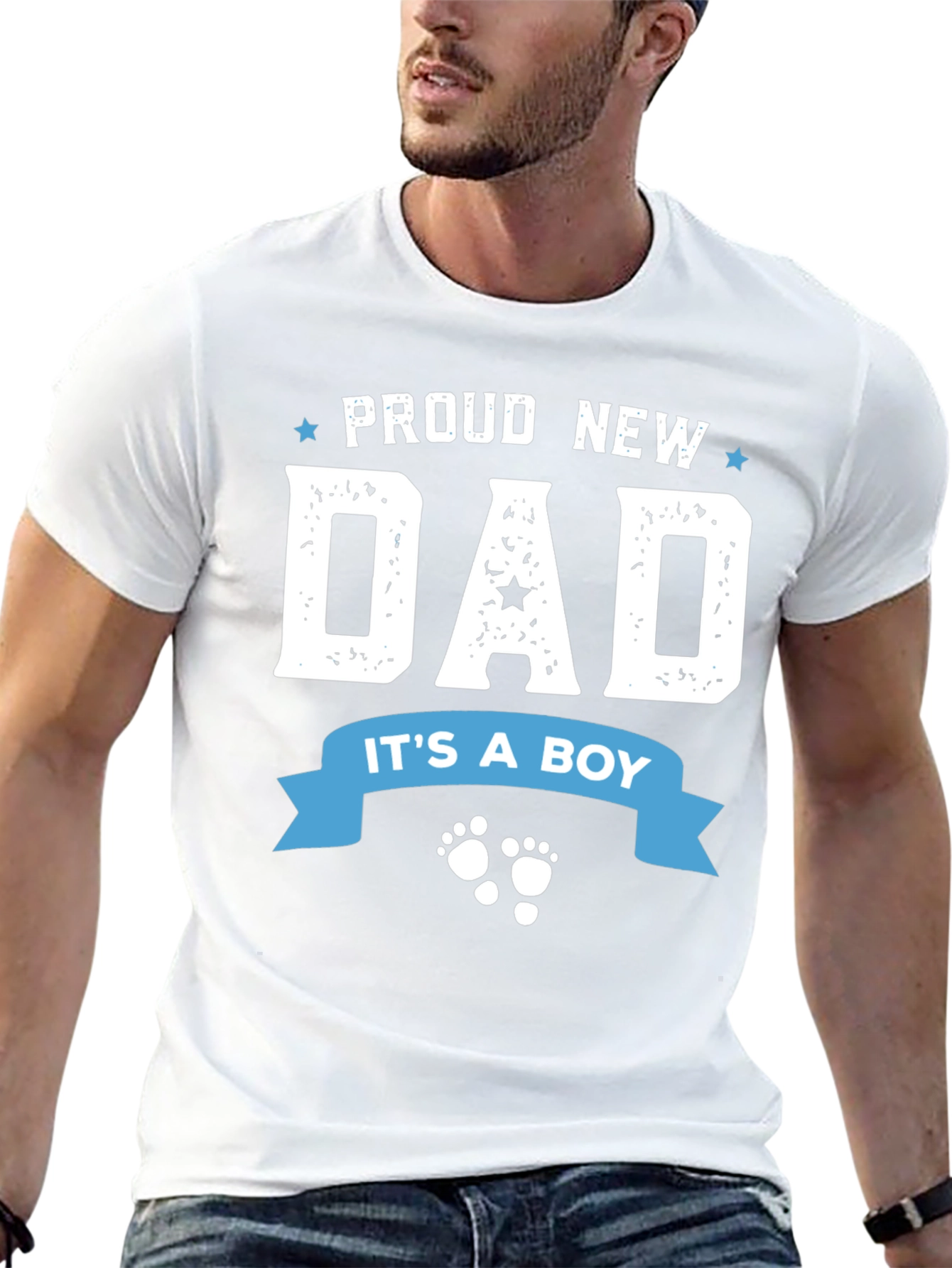 Proud New Dad T-Shirt - Its a Boy!