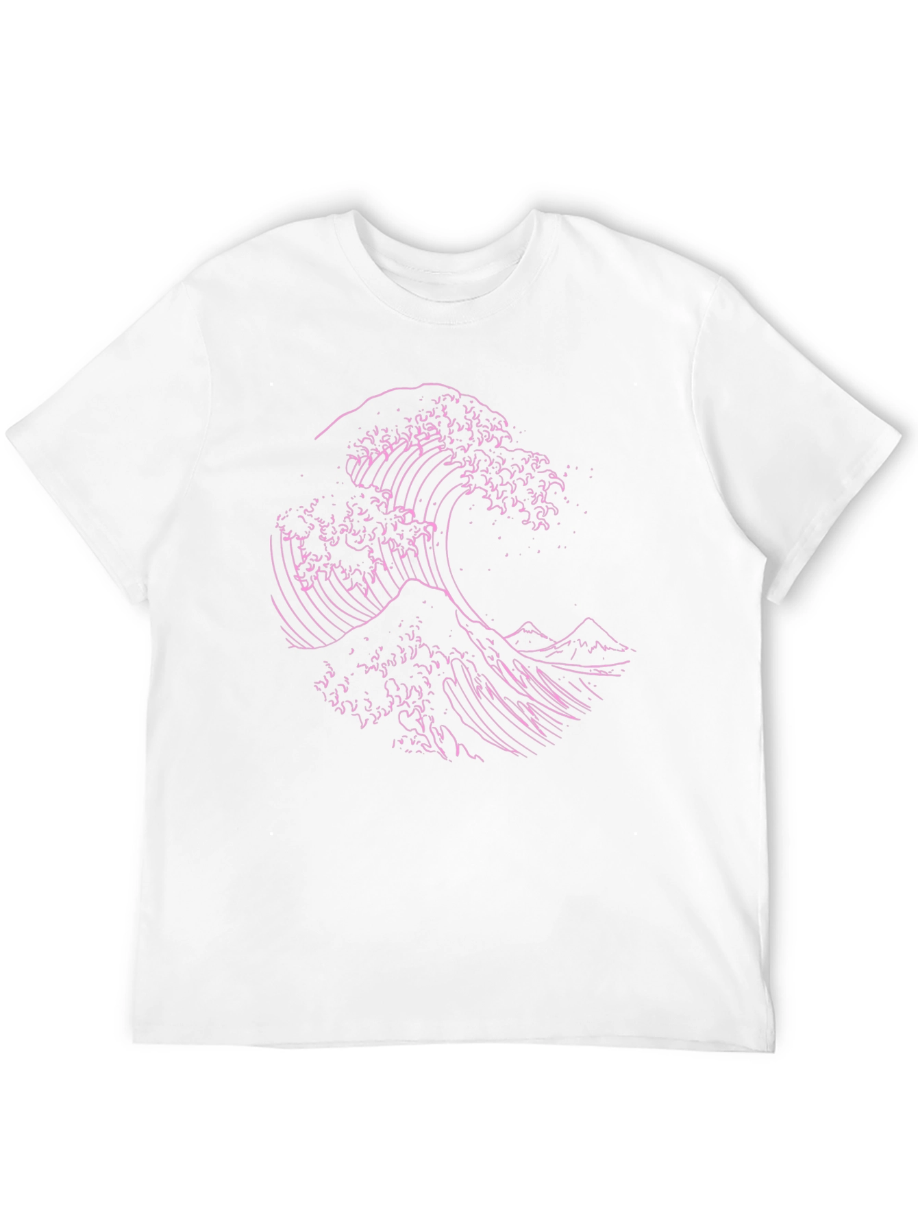 Great Wave Graphic Tee - Mens Black T-Shirt