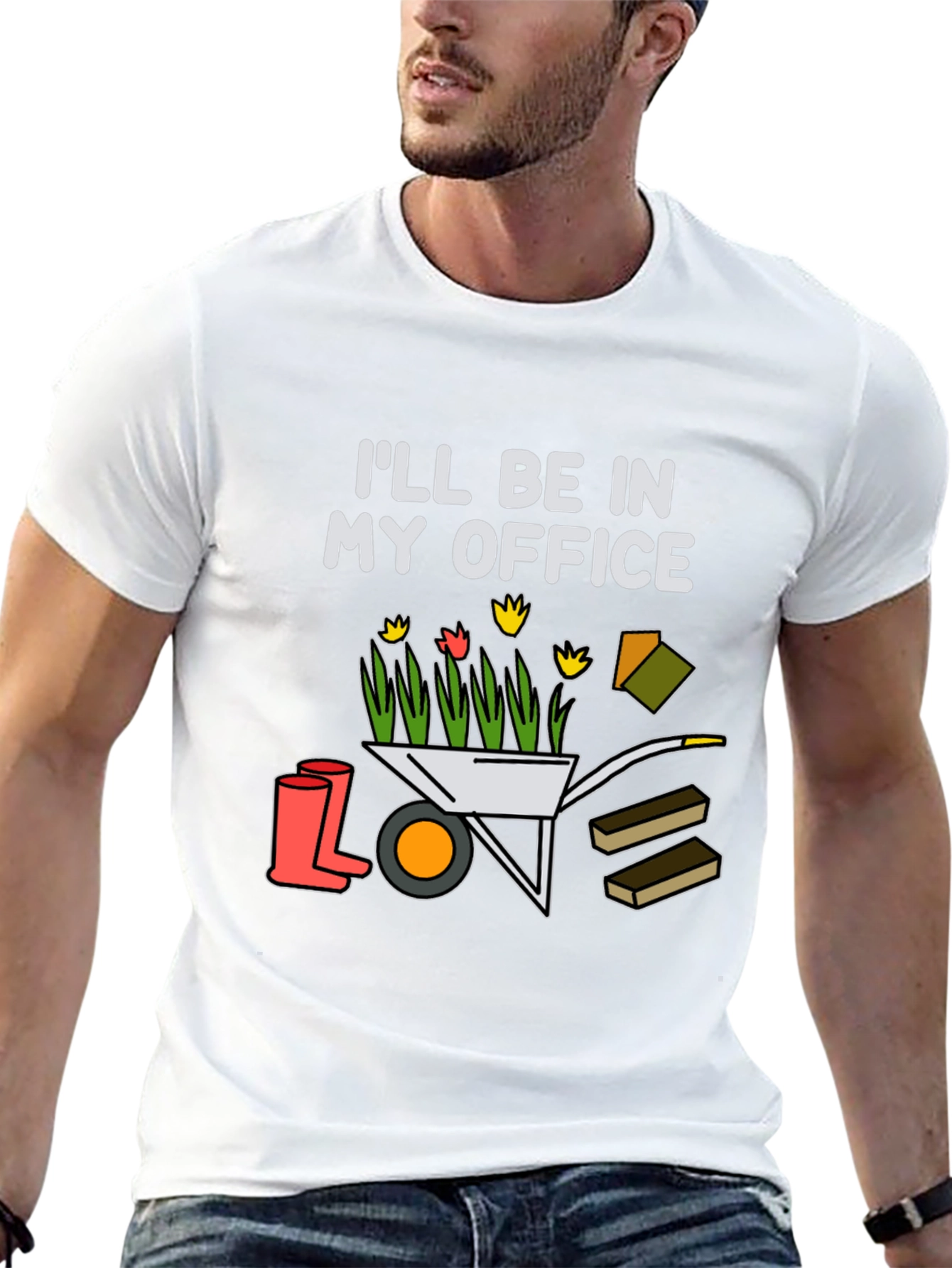 Gardening T-Shirt: Ill Be In My Office