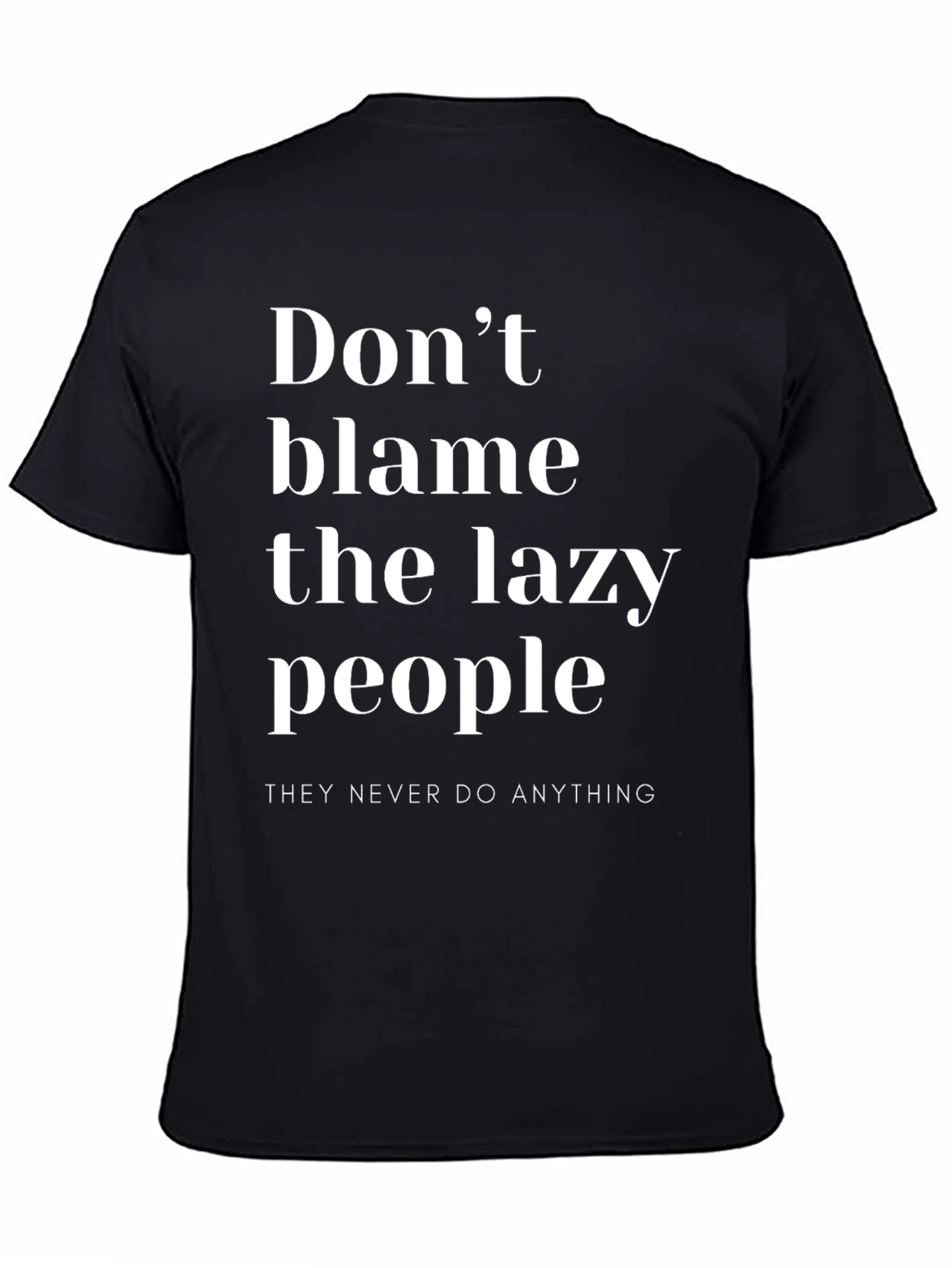Funny Lazy People Graphic Tee