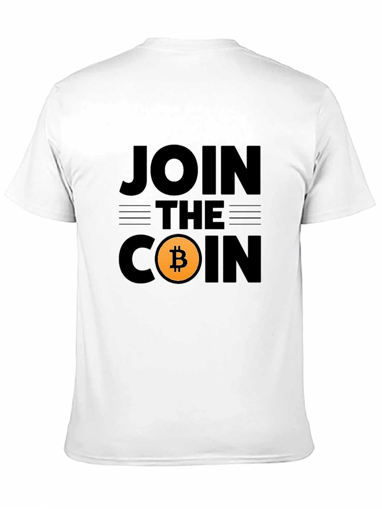 Join The Coin Bitcoin Black T-Shirt