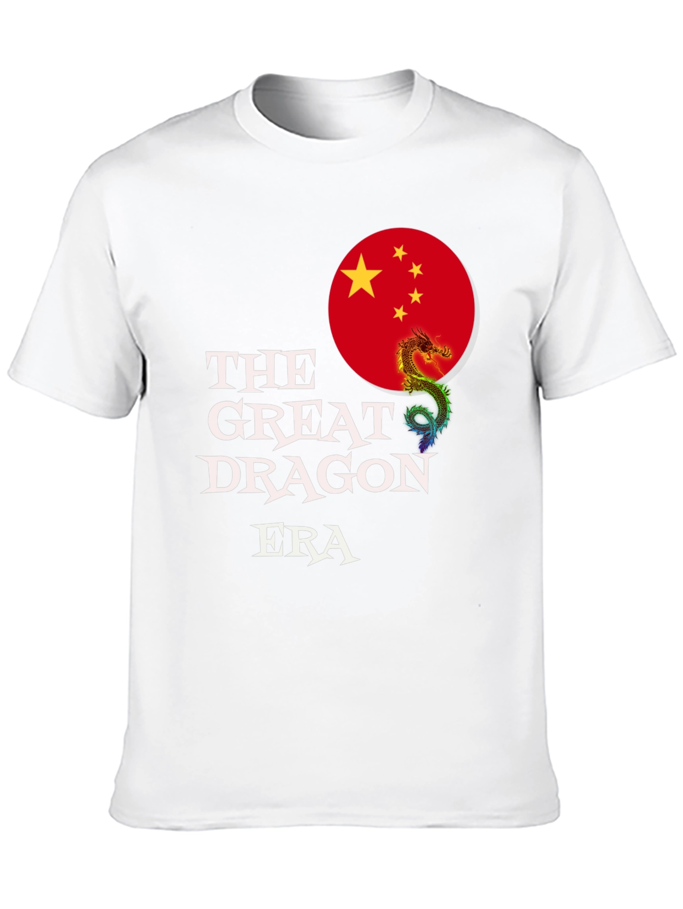 The Great Dragon Era T-Shirt - Black Graphic Tee