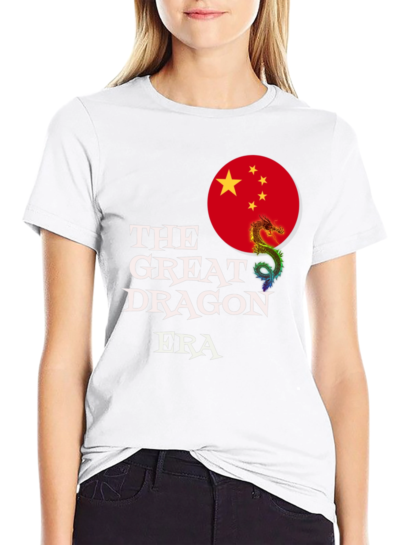 The Great Dragon Era T-Shirt - Black Graphic Tee