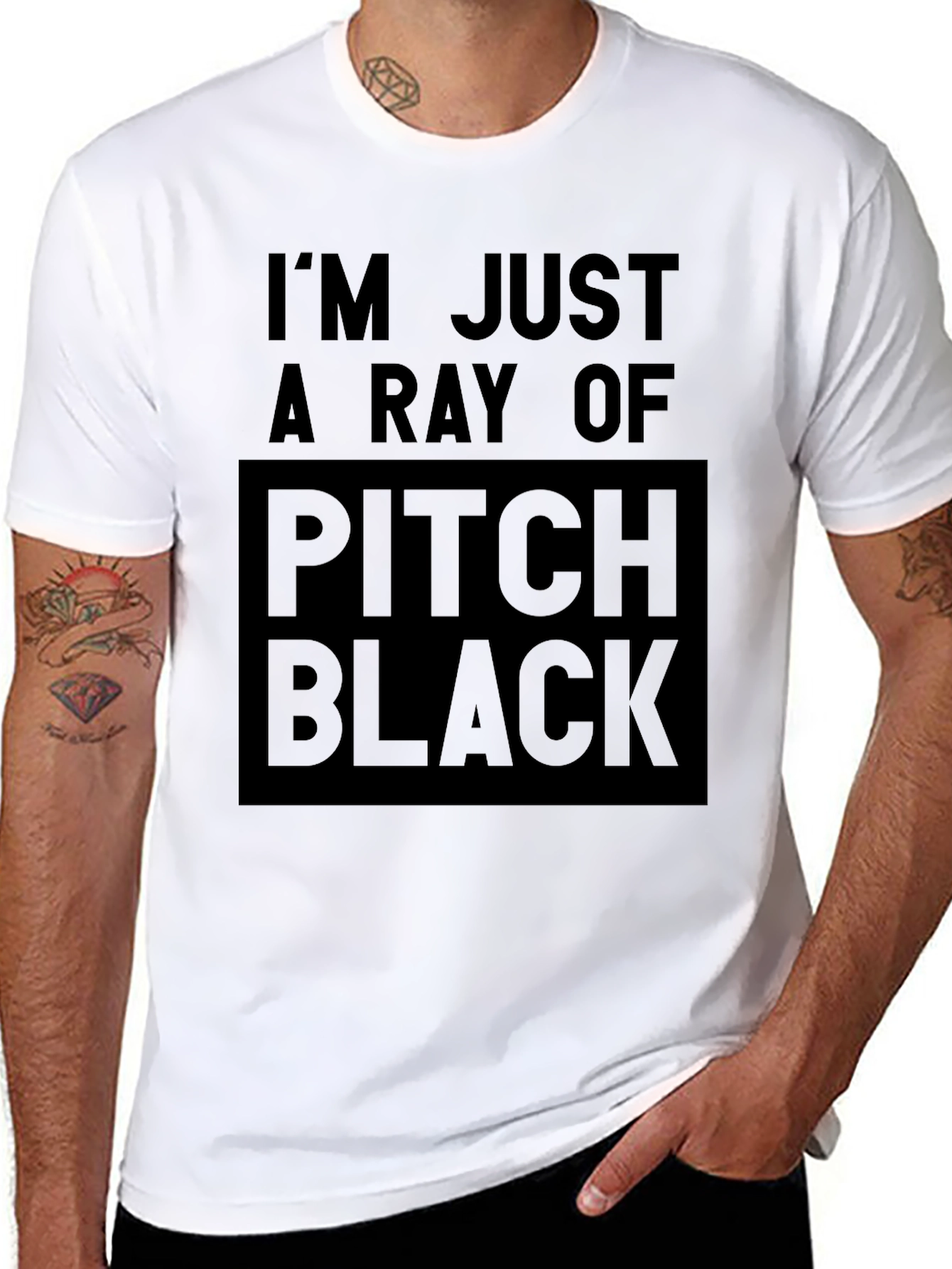 Im Just a Ray of Pitch Black T-Shirt