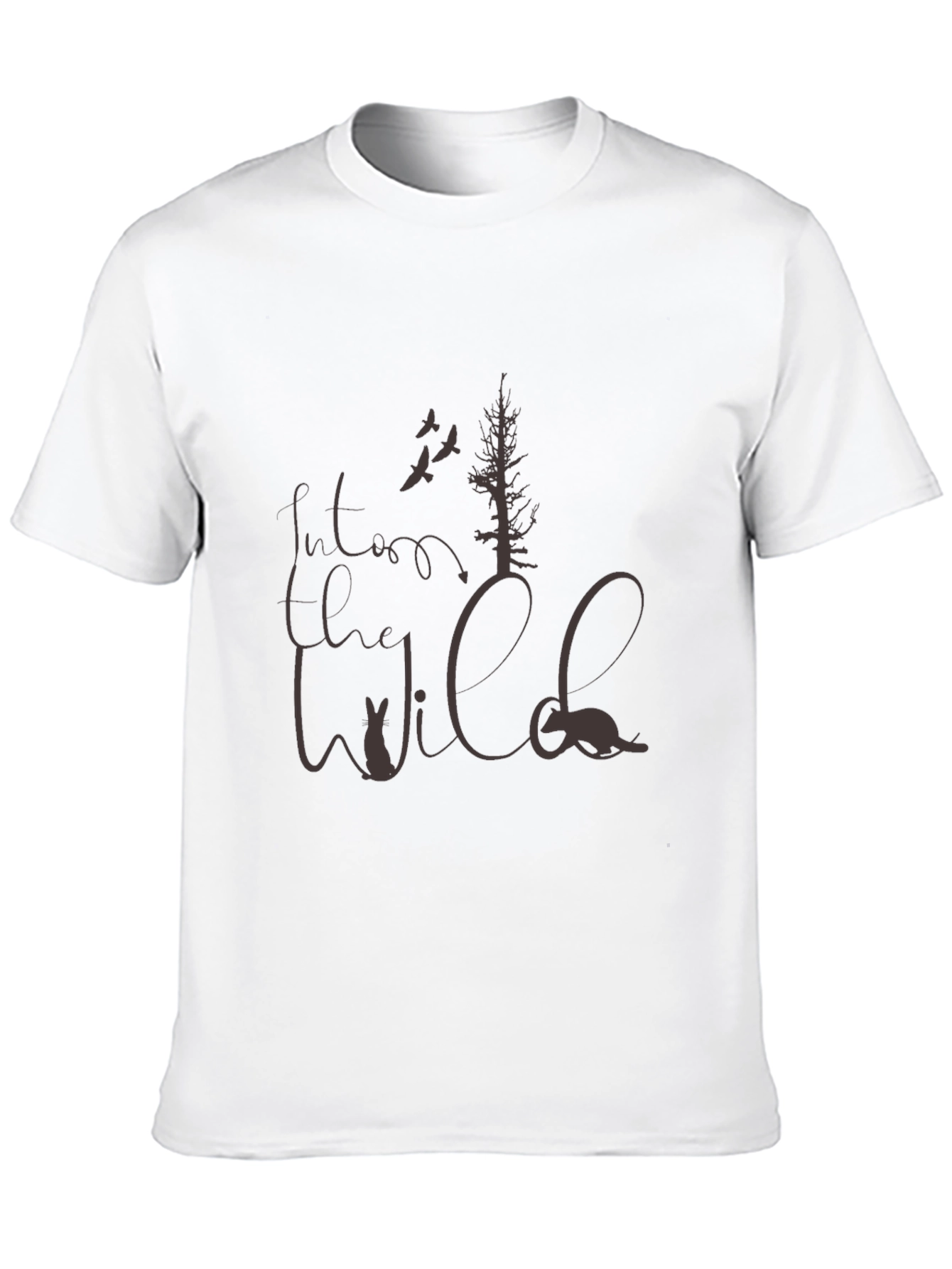 Into the Wild T-Shirt - Nature Graphic Tee