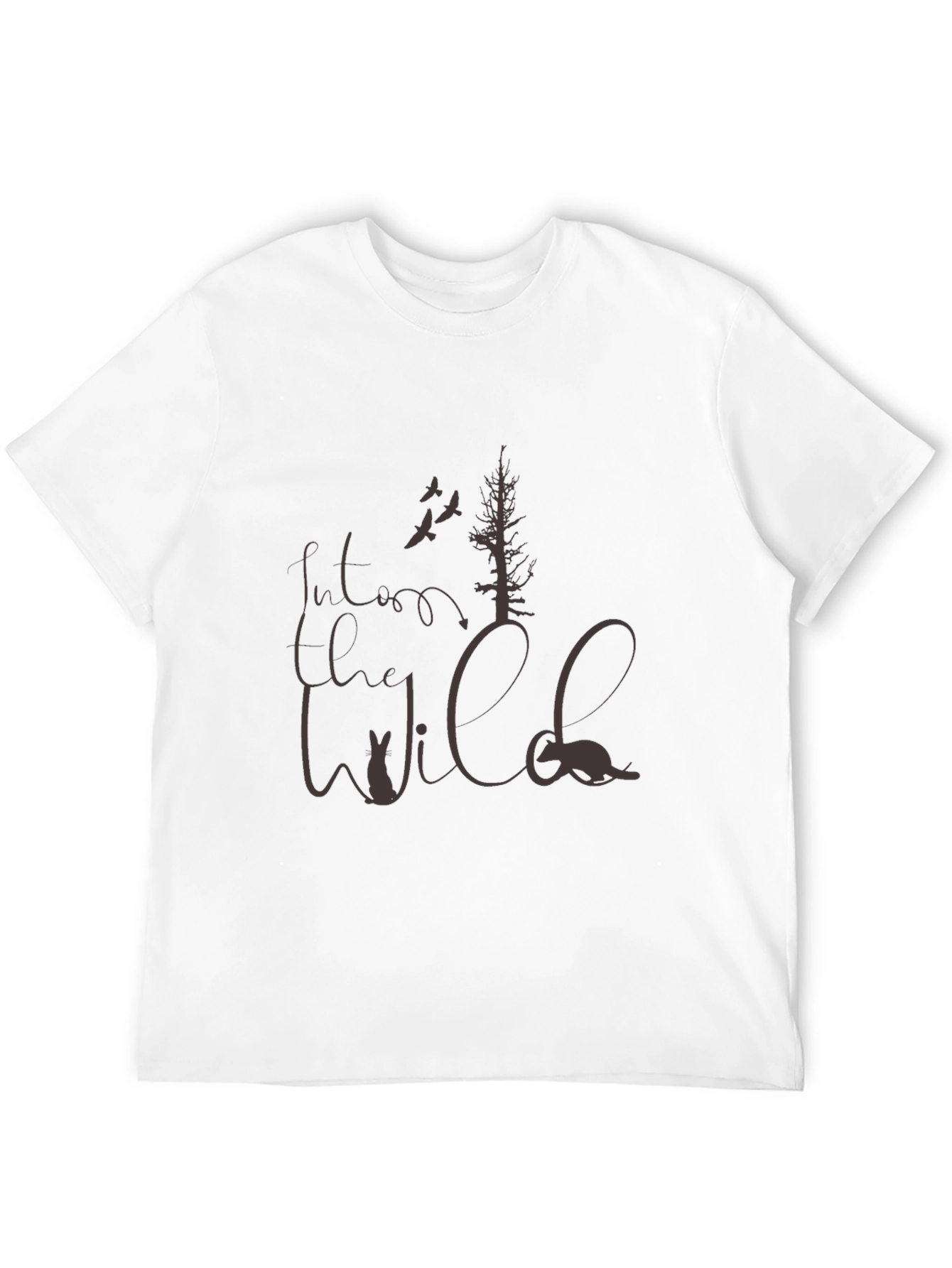 Into the Wild T-Shirt - Nature Graphic Tee
