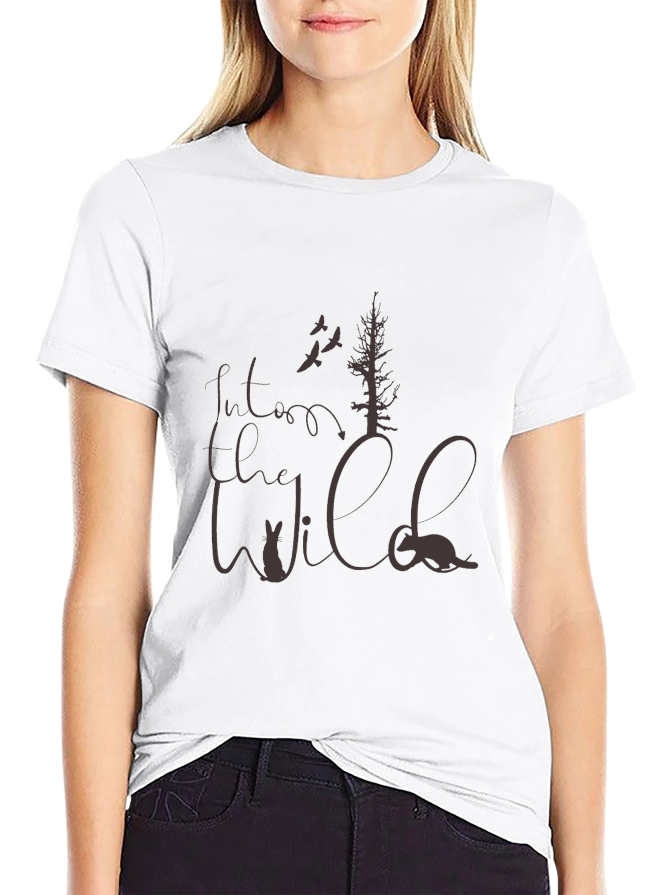 Into the Wild T-Shirt - Nature Graphic Tee