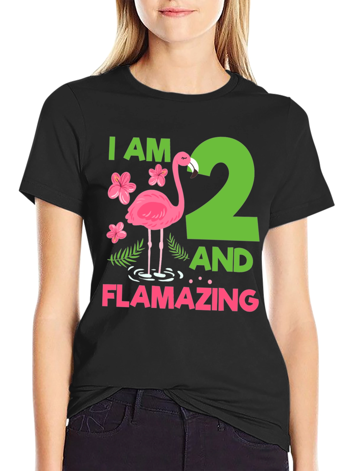 Flamazing Birthday Shirt - I am 2!
