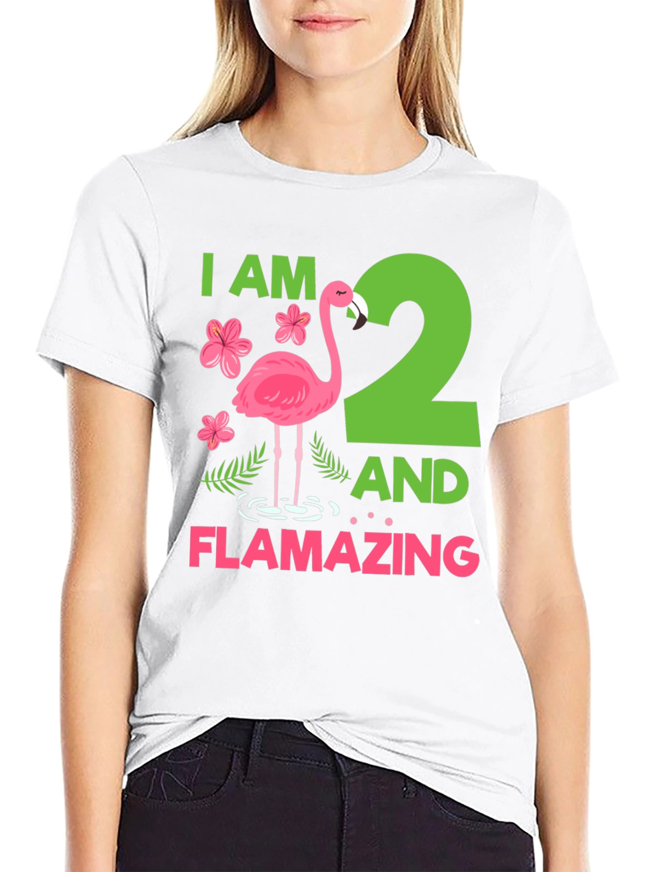 Flamazing Birthday Shirt - I am 2!