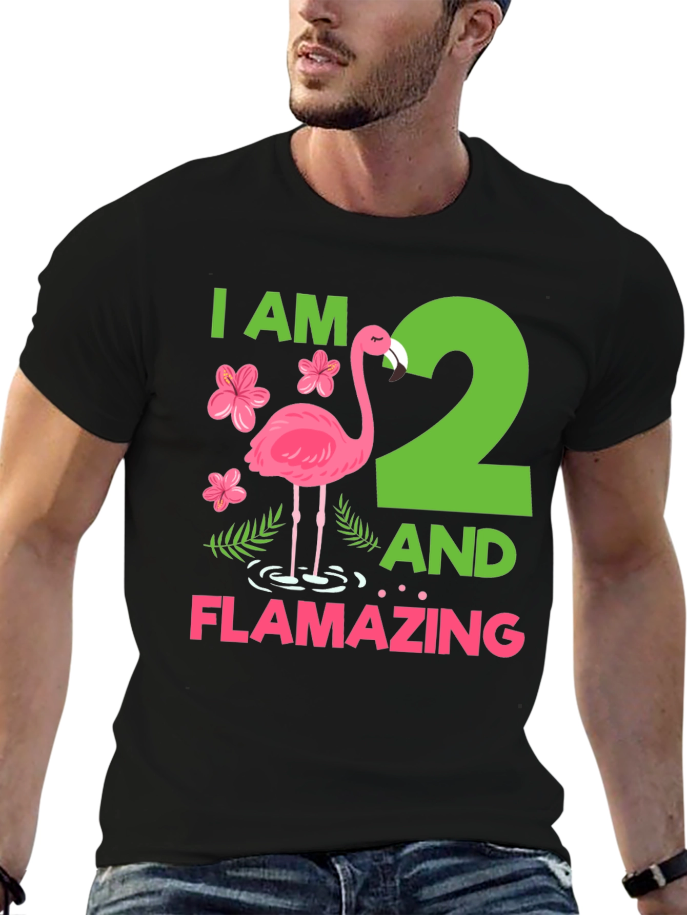 Flamazing Birthday Shirt - I am 2!