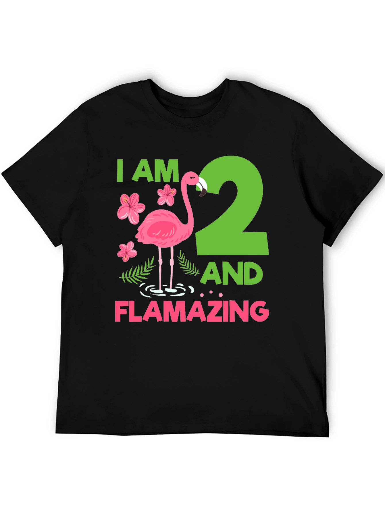 Flamazing Birthday Shirt - I am 2!