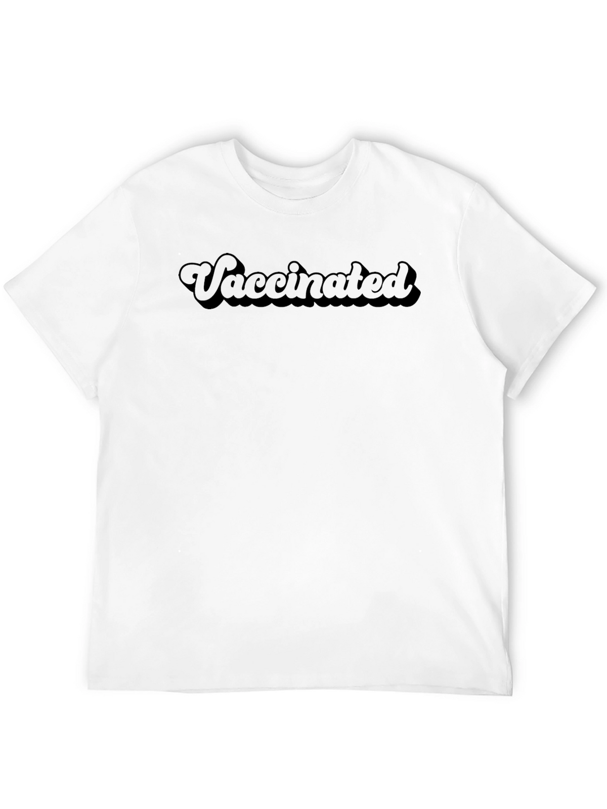 Vaccinated Graphic Tee - Modern Casual Comfort