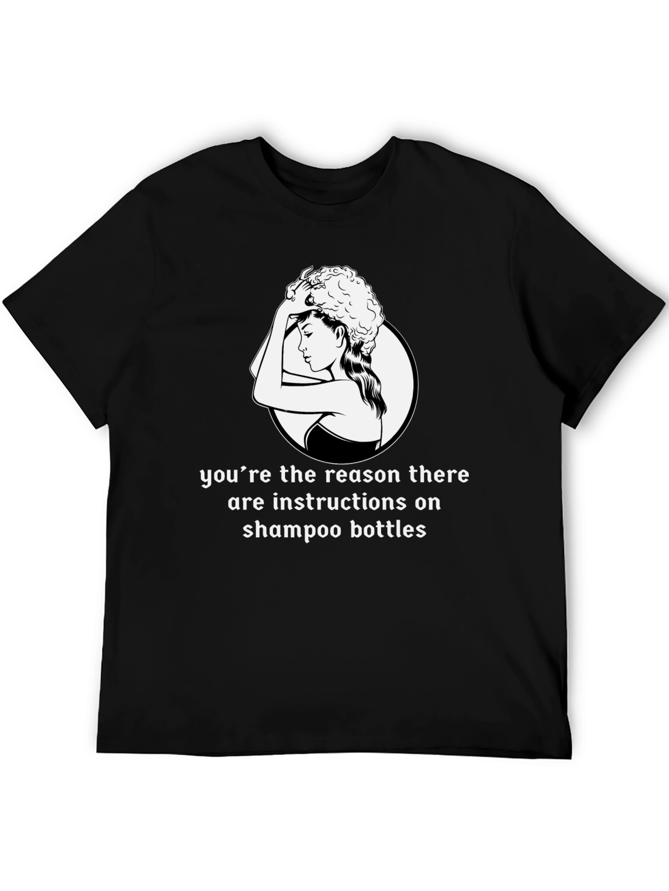 Funny Shampoo Instructions T-Shirt