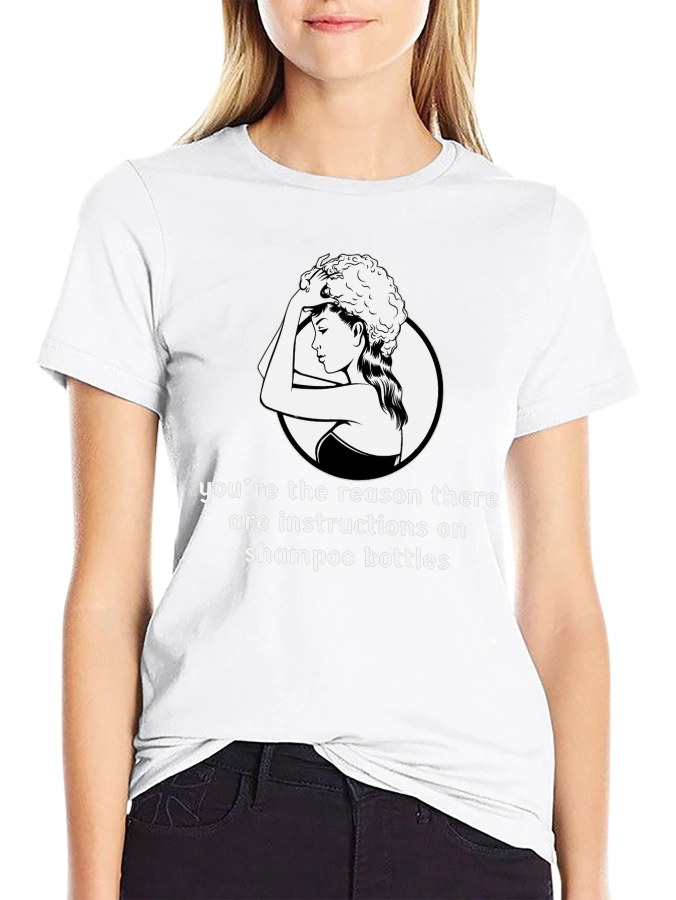 Funny Shampoo Instructions T-Shirt