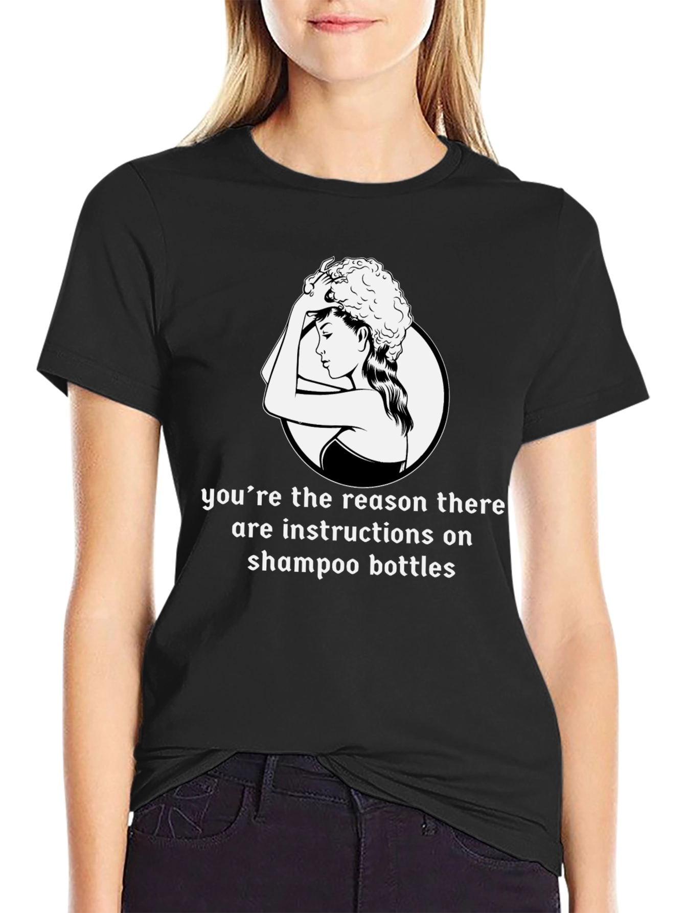 Funny Shampoo Instructions T-Shirt