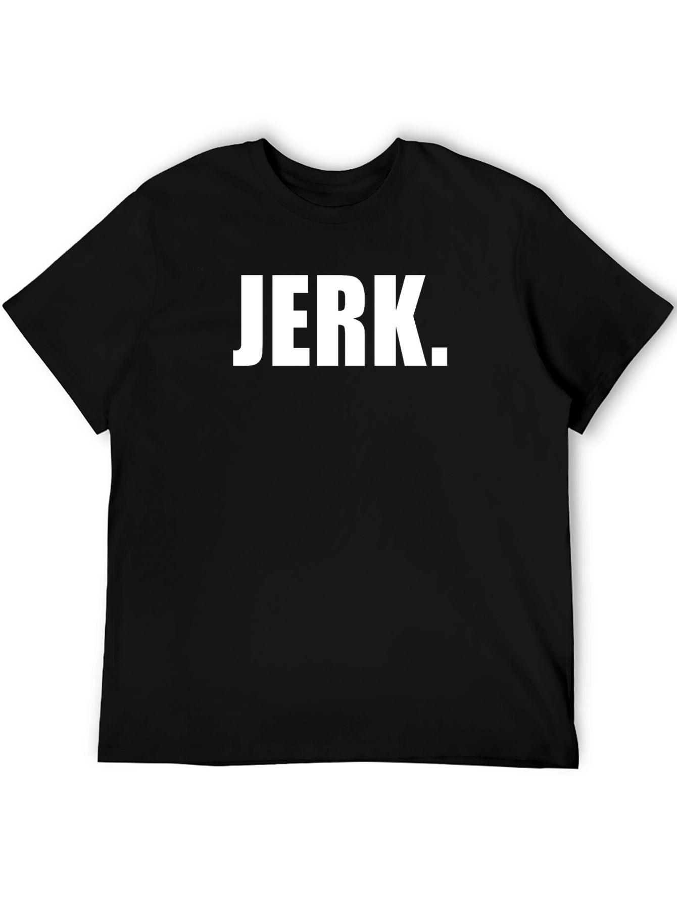 Mens JERK. Graphic Black T-Shirt