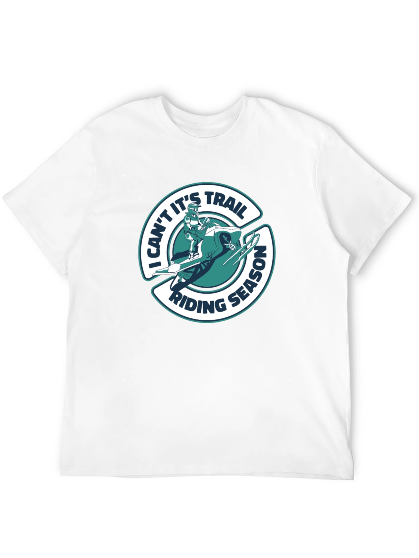 Trail Riding Season Black T-Shirt