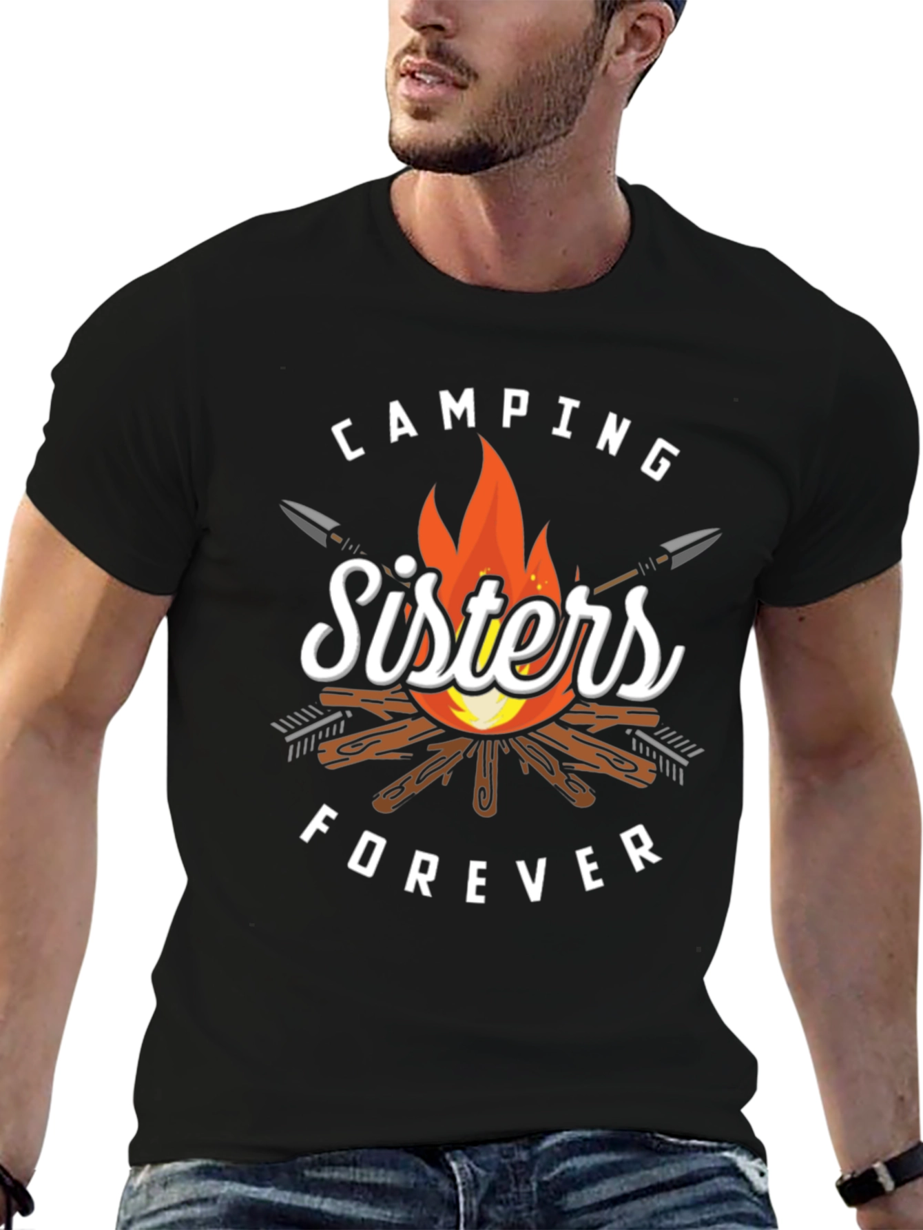 Camping Sisters Forever T-Shirt