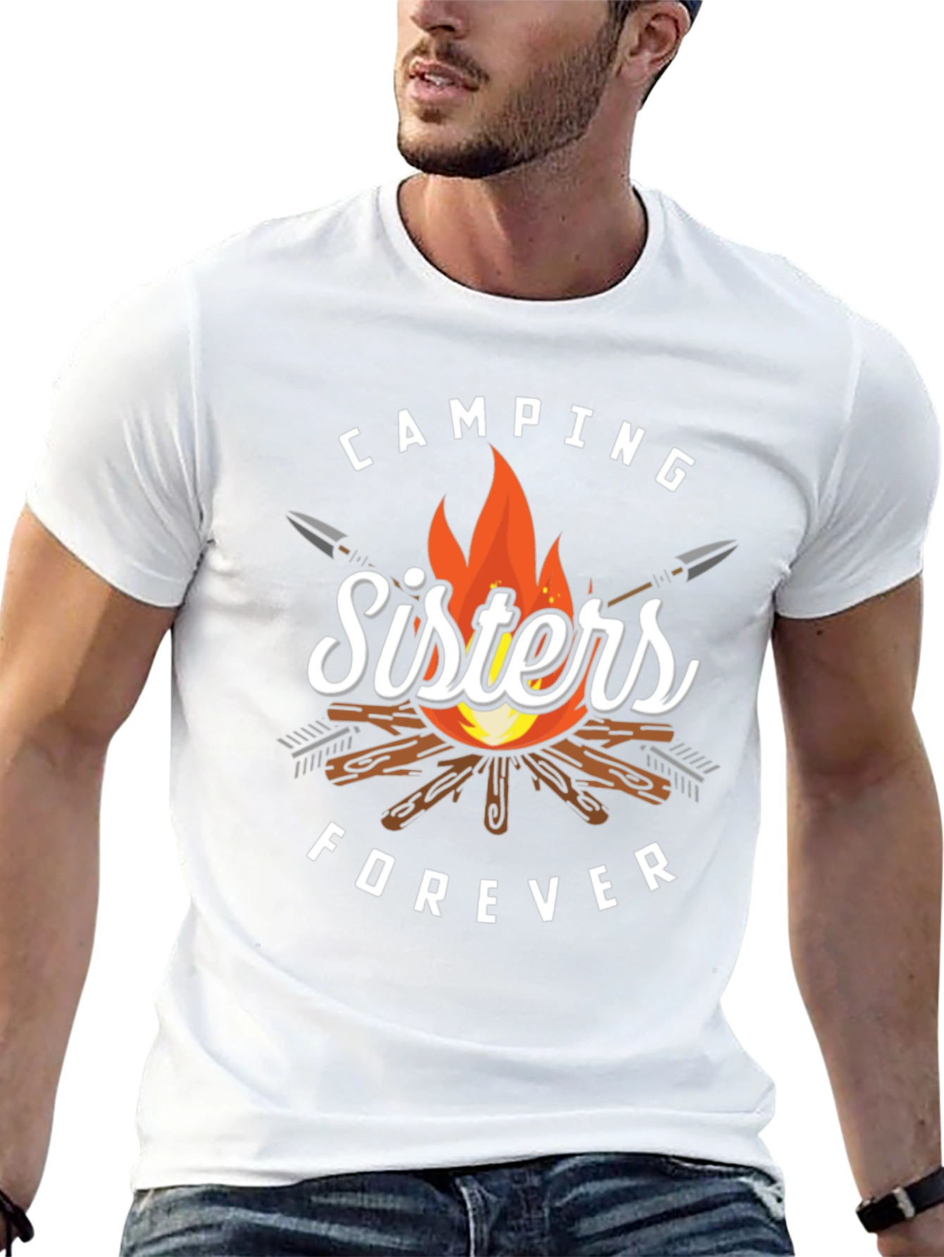 Camping Sisters Forever T-Shirt