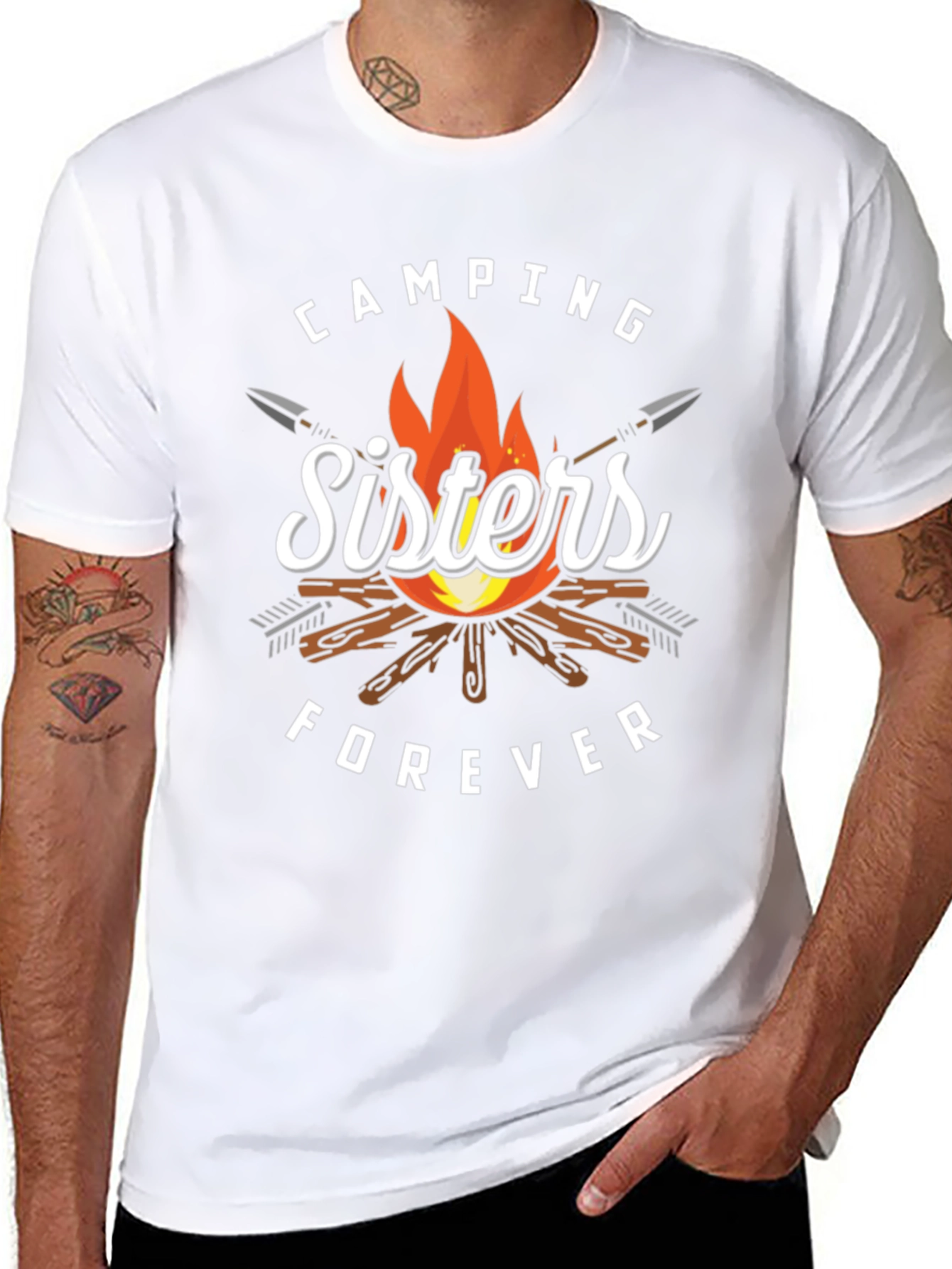 Camping Sisters Forever T-Shirt