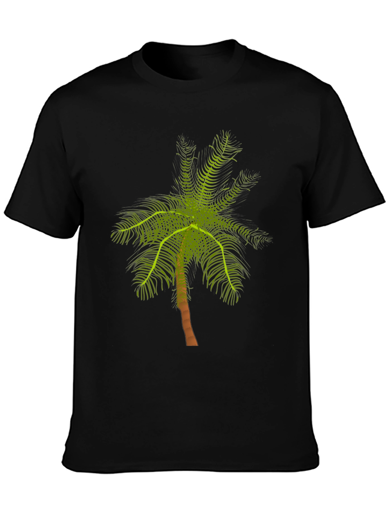 Palm Tree Graphic T-Shirt - Tropical Style
