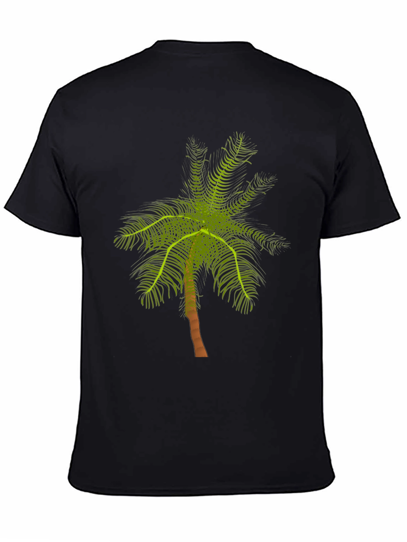 Palm Tree Graphic T-Shirt - Tropical Style